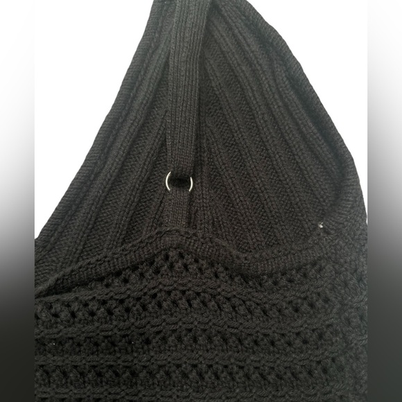 Wild Fable Women’s Size XL Cropped Tank Top Crochet Knit - Picture 6 of 8